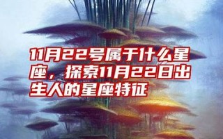 11月22号属于什么星座(11月22号属于什么星座的人呢)